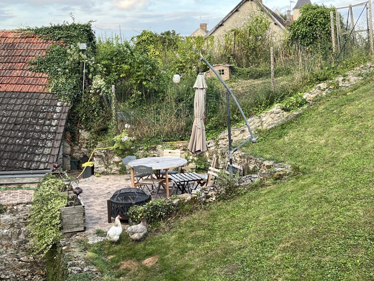 2 chambres dans maison de campagne avec piscine intérieure Lagery Exterior foto